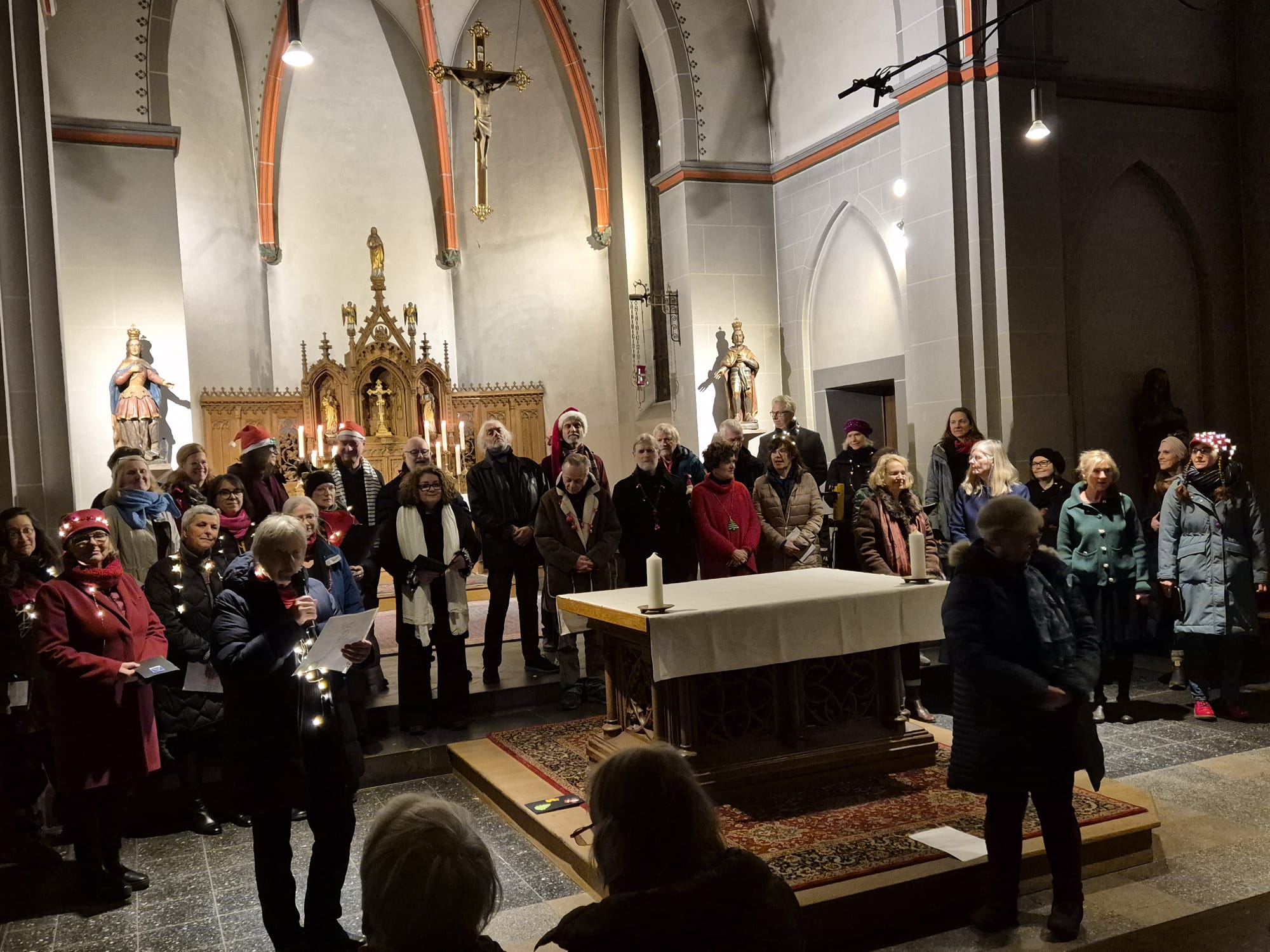 Auftritt in der Kirche St. Heinrich & Kunigunde am Schillplatz in Köln-Nippes